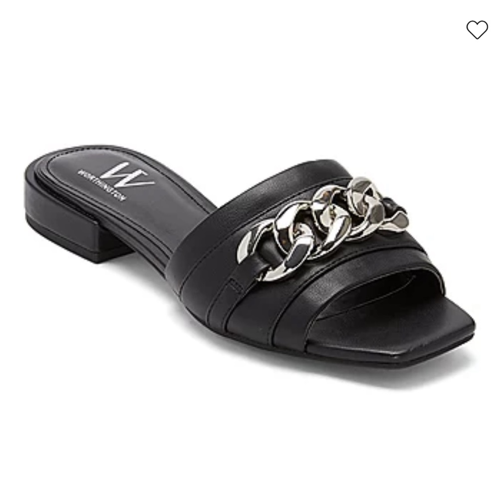 NWT Worthington Womens Wor Dalia Slide Sandals Size 9.5